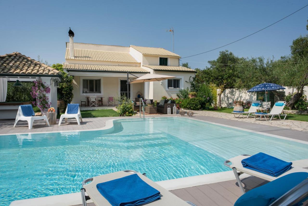 Corfu Villa Linea Linia Екстер'єр фото