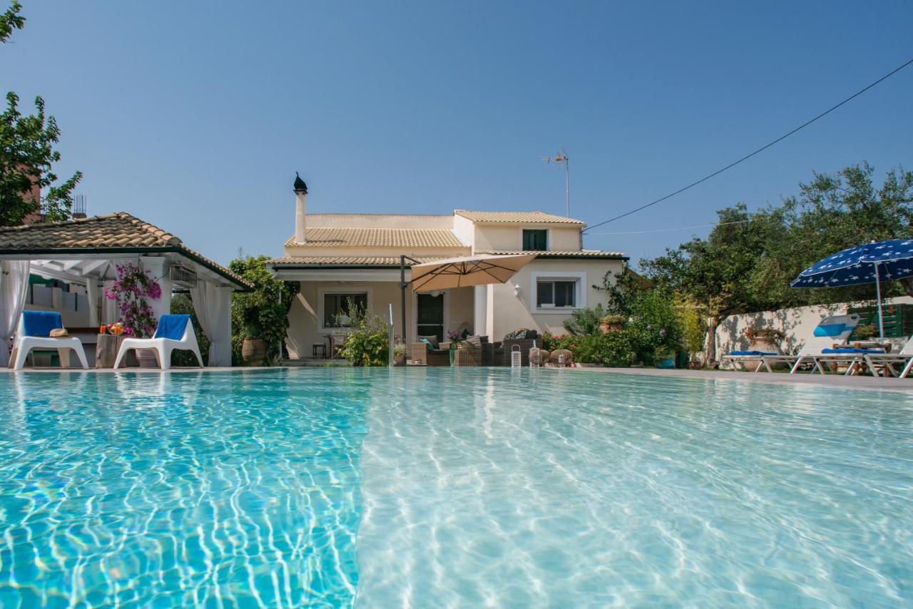 Corfu Villa Linea Linia Екстер'єр фото