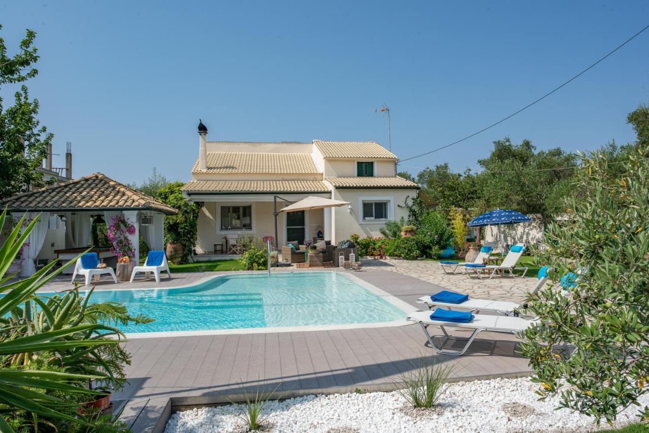 Corfu Villa Linea Linia Екстер'єр фото